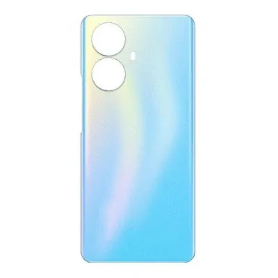 Back Panel Cover for Realme 10 Pro Plus - Silver by Sparestream