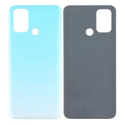 Back Panel Cover for Realme 7i - Blue by Sparestream