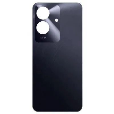 Back Panel Cover for Realme C61 - Black by Sparestream