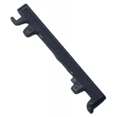 Volume Side Button Outer for Xiaomi Redmi Note 8 Black - Plastic Key by Sparestream
