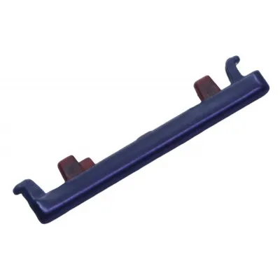 Volume Side Button Outer for Xiaomi Redmi Note 8 Blue - Plastic Key by Sparestream