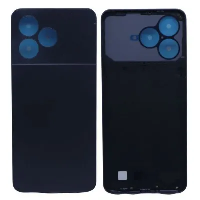 Back Panel Cover for Realme C51 - White by Sparestream