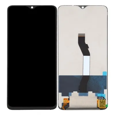 LCD with Touch Screen for Xiaomi Redmi Note 8 Pro - Black (display glass combo folder) by Sparestream