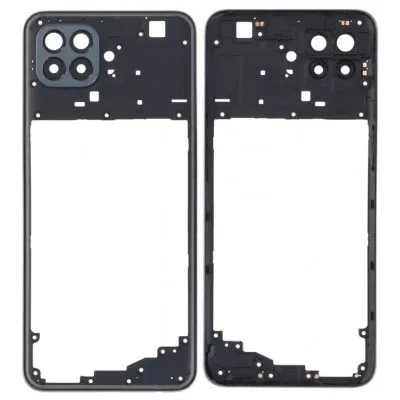 Middle Frame Ring Only for Oppo A93 Black by Sparestream