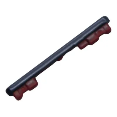 Volume Side Button Outer for Xiaomi Redmi Note 10 Pro Black - Plastic Key by Sparestream