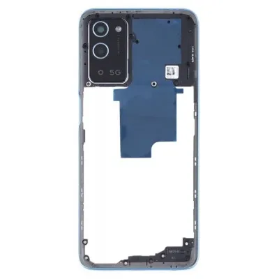 Middle Frame Ring Only for Oppo A56 5G Blue By Sparestream