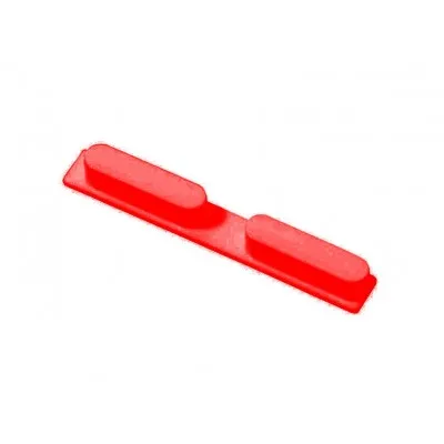 Volume Side Button Outer for Realme 2 Red- Plastic Key by Sparestream