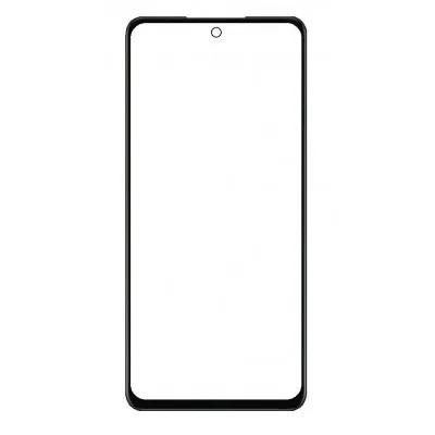 Front Glass for Oppo A58 4G - Black By Sparestream