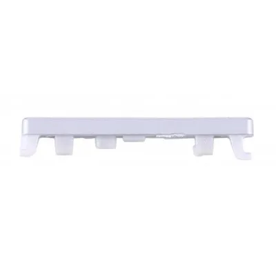 Volume Side Button Outer for Xiaomi Redmi Note 9 Pro Max White - Plastic Key by Sparestream