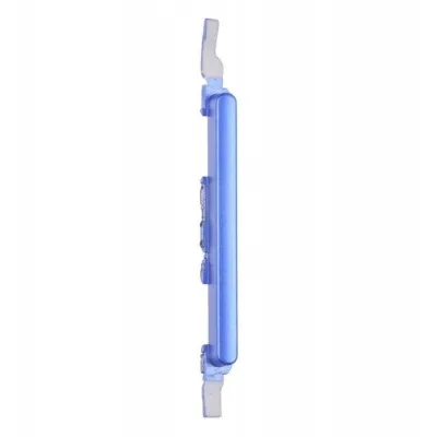 Volume Side Button Outer for Xiaomi Poco M3 Blue - Plastic Key by Sparestream