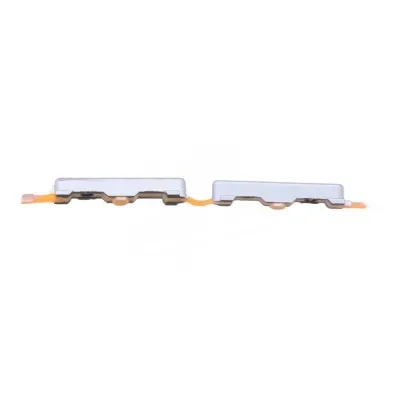 Volume Side Button Outer for Realme C31 Silver - Plastic Key by Sparestream