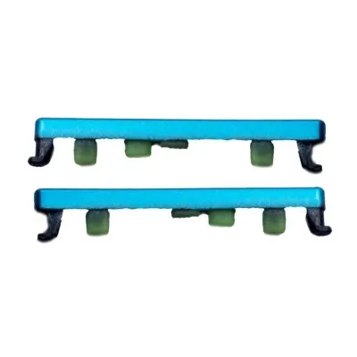 Volume Side Button Outer for Xiaomi Redmi Note 9 Pro Blue - Plastic Key by Sparestream