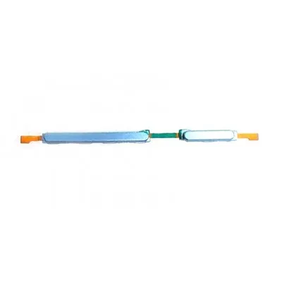 Volume Side Button Outer for Realme C30 Blue - Plastic Key by Sparestream