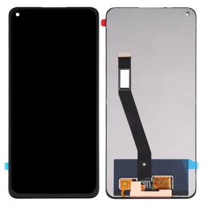 LCD with Touch Screen for Xiaomi Redmi Note 9 - Black (display glass combo folder) by Sparestream