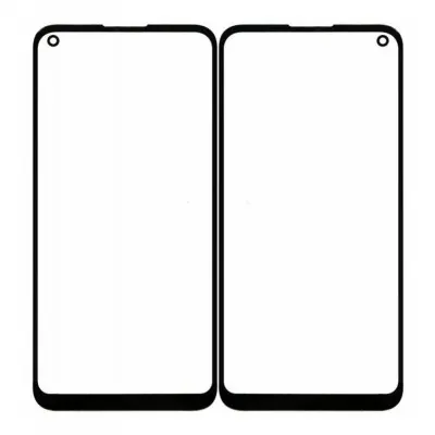 Front Glass for Xiaomi Redmi Note 9 - Black by Sparestream