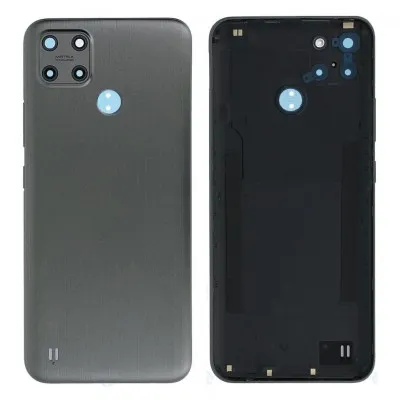 Back Panel Cover for Realme C25Y - Grey by Sparestream