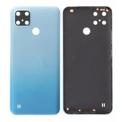 Back Panel Cover for Realme C25Y - Blue by Sparestream