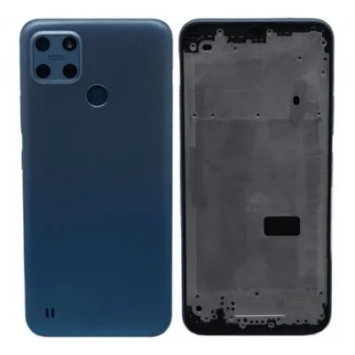 Full Body Housing for Realme C25Y - Blue by Sparestream