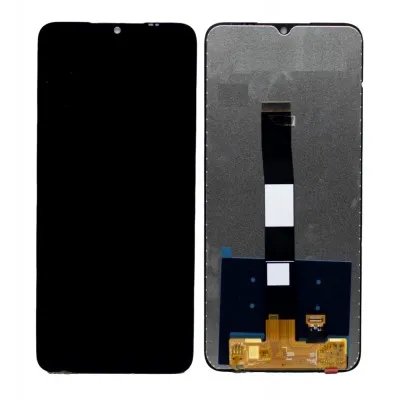 LCD with Touch Screen for Xiaomi Redmi 9A - Black (display glass combo folder) by Sparestream
