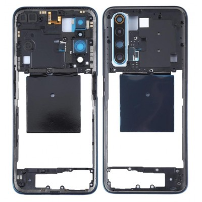 Middle Frame Ring Only for Realme X50m 5G Black by Sparestream