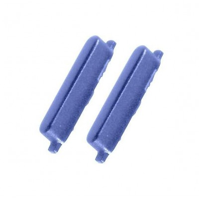 Volume Side Button Outer for Realme X50m 5G Blue - Plastic Key by Sparestream