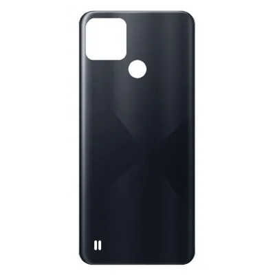 Back Panel Cover for Realme C21Y - Black by Sparestream