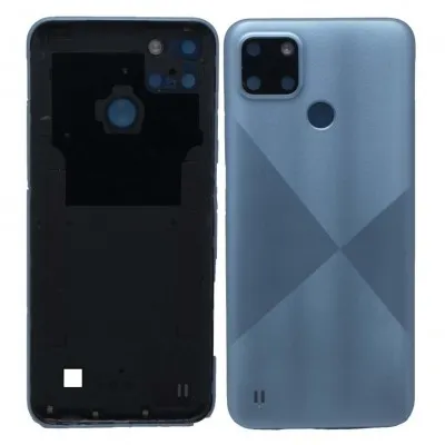 Back Panel Cover for Realme C21Y - Blue by Sparestream