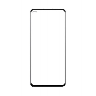 Front Glass for Realme X50 Pro Player Edition - Black by Sparestream