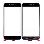 Front Glass Lens For Xiaomi Mi A1 Black by Sparestream