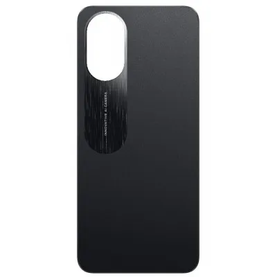 Back Panel Cover for Oppo A38 - Black By Sparestream
