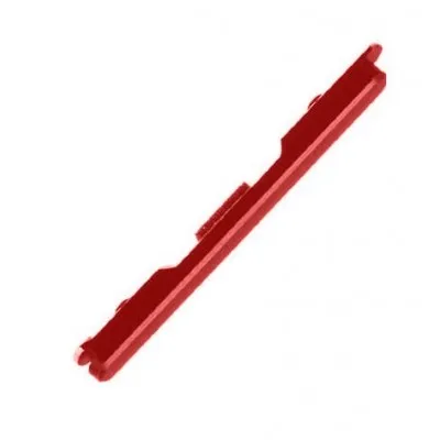 Volume Side Button Outer for Xiaomi Mi A1 Red - Plastic Key by Sparestream