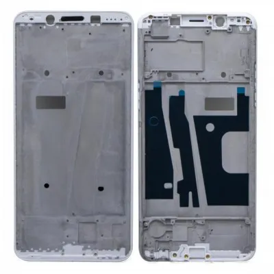 LCD Frame Middle Chassis for Oppo F5 - White by Sparestream