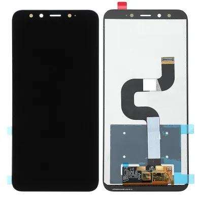 LCD with Touch Screen for Xiaomi Mi A2 - Black (display glass combo folder) by Sparestream
