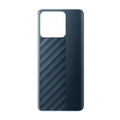 Back Panel Cover for Realme Narzo 50A - Black by Sparestream