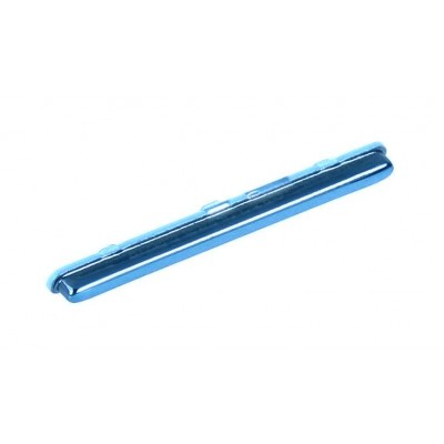 Volume Side Button Outer for Realme Narzo 50A Blue - Plastic Key by Sparestream