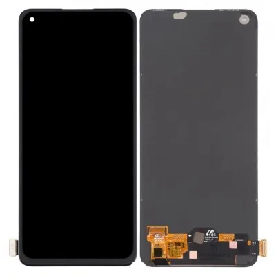LCD with Touch Screen for Realme Narzo 50 Pro 5G - Black (display glass combo folder) by Sparestream