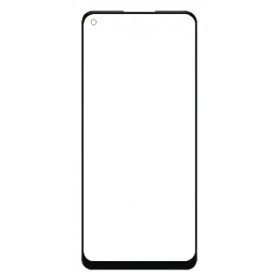 Front Glass for Oppo A78 4G - Black by Sparestream