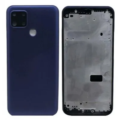 Full Body Housing for Realme C15 - Blue by Sparestream