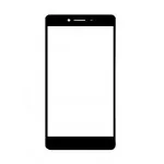 Front Glass for Oppo A53 - Black by Sparestream