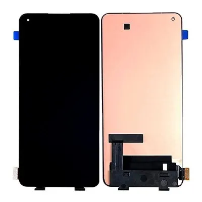 LCD with Touch Screen for Xiaomi 11 Lite 5G NE - Black (display glass combo folder) by Sparestream