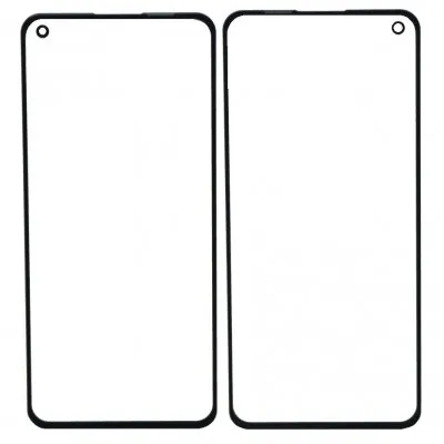 Front Glass for Xiaomi 11 Lite 5G NE - White by Sparestream