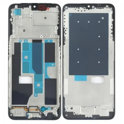 LCD Frame Middle Chassis for Oppo A55 5G - Black By Sparestream