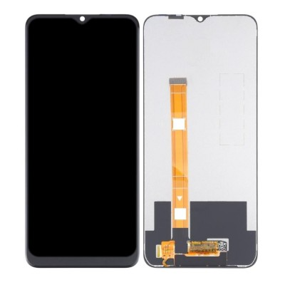 LCD with Touch Screen for Realme Narzo 30A - Black (display glass combo folder) by Sparestream