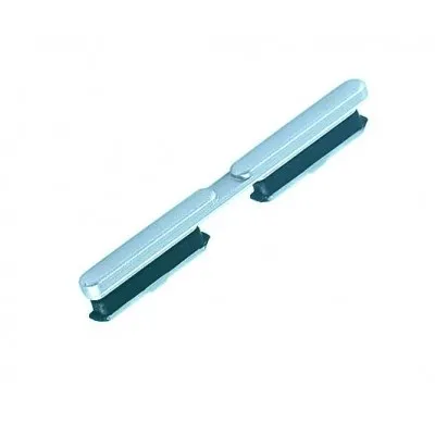 Volume Side Button Outer for Oppo A55 5G Blue - Plastic Key By Sparestream