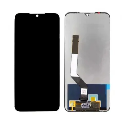 LCD with Touch Screen for Xiaomi Redmi Note 7 - Black (display glass combo folder) by Sparestream