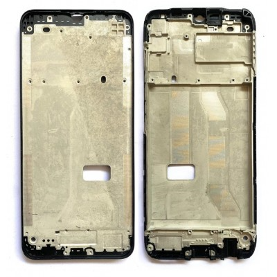 LCD Frame Middle Chassis for Realme Narzo 30A - Black by Sparestream