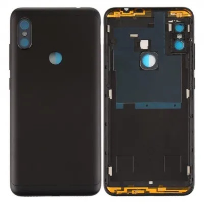 Back Panel Cover for Xiaomi Redmi Note 6 Pro - Black by Sparestream