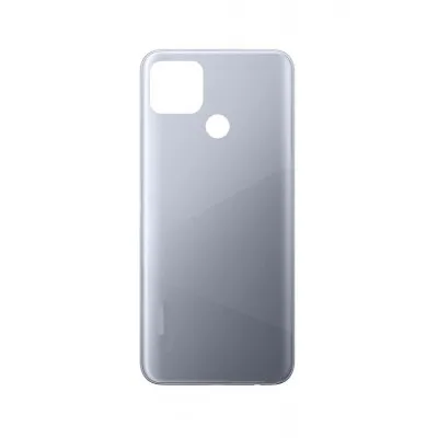 Back Panel Cover for Realme C12 - Silver by Sparestream