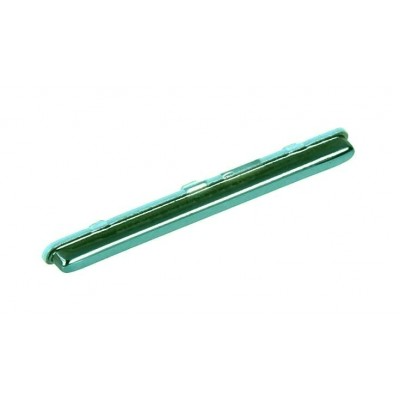 Volume Side Button Outer for Realme Narzo 30A Blue - Plastic Key by Sparestream