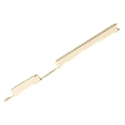 Volume Side Button Outer for Xiaomi Redmi Note 6 Pro Gold - Plastic Key by Sparestream